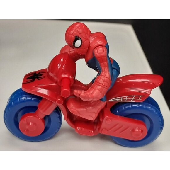 Playskool Marvel Heroes Adventures Set of 3- Captain America, Spiderman & Hulk - Picture 5 of 12